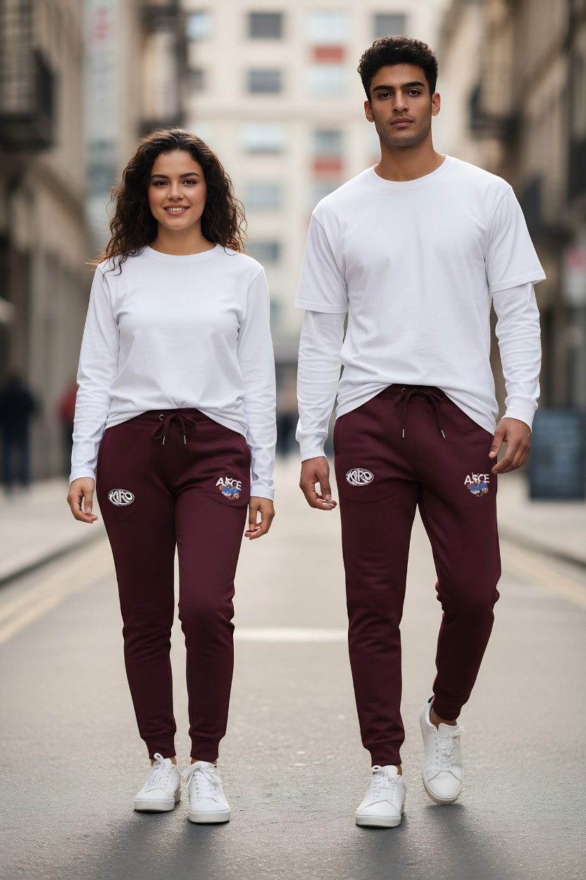 Kairo A$CE Graphic Unisex Joggers – Premium Cotton Streetwear