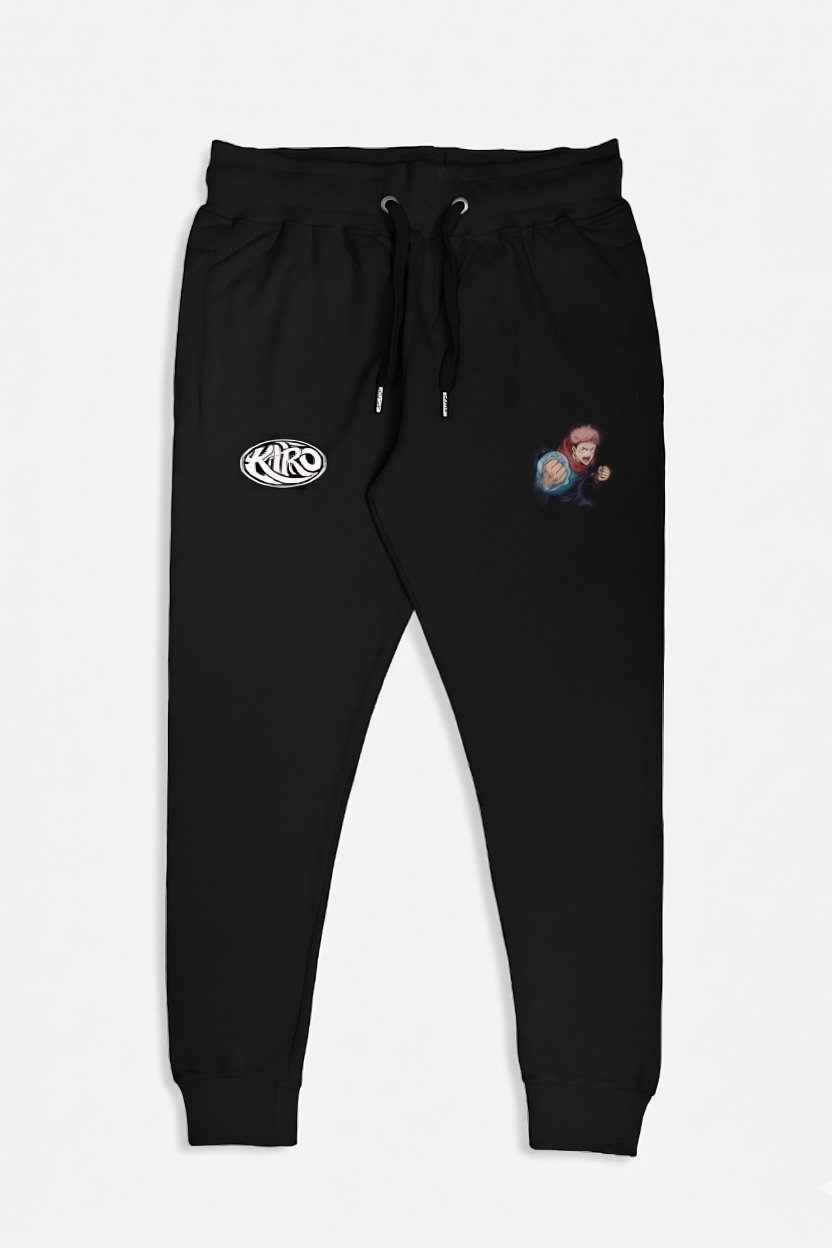 Kairo x Jujutsu Kaisen – Yuji & Gojo Unisex Joggers | 100% Cotton