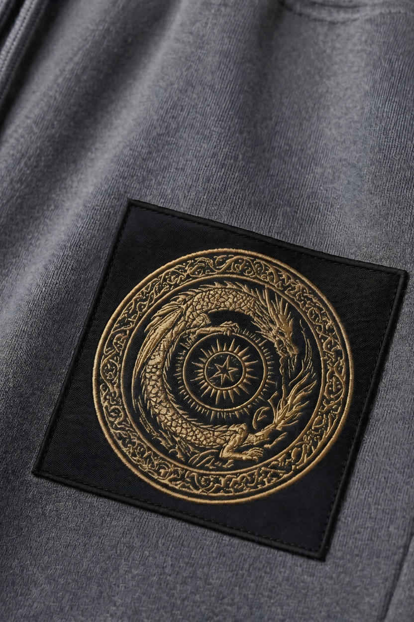 Kairo Gold Emblem Unisex Joggers – 100% Cotton