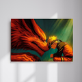Naruto & Kurama Bond Metal Poster