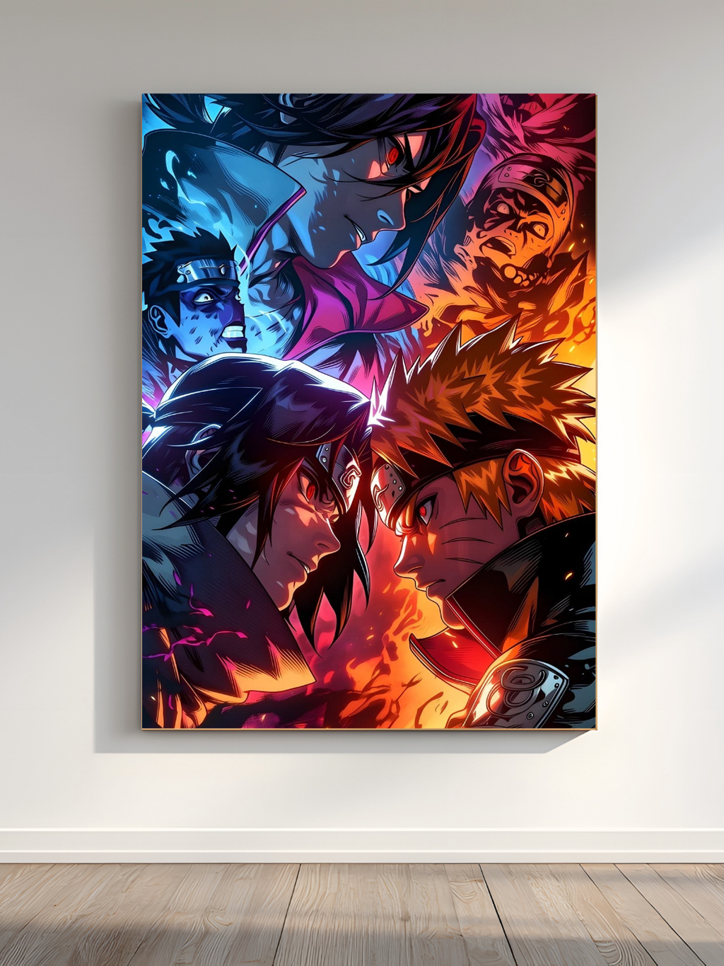 Naruto & Sasuke Acrylic Poster