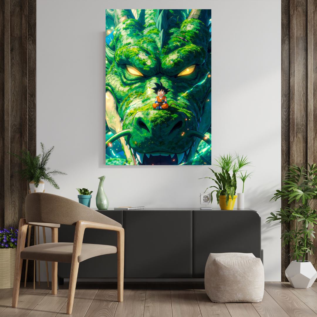 Dragon Ball Shenron Metal Poster