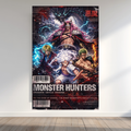 One Piece Monster Hunters Metal Poster