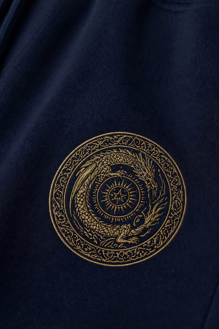 Kairo Gold Emblem Unisex Joggers – 100% Cotton