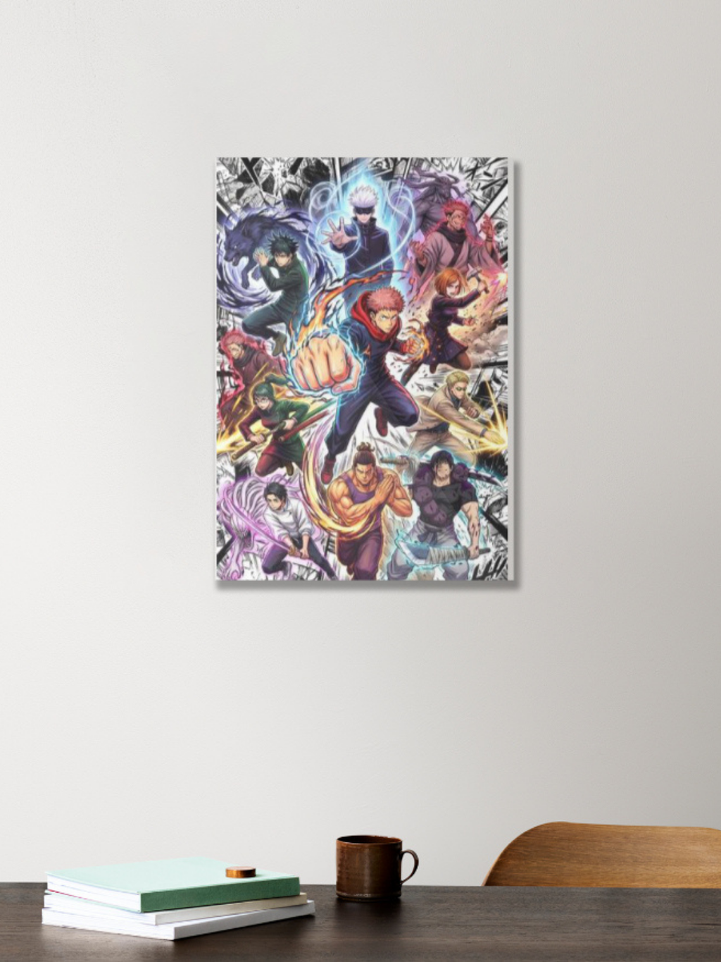 Jujutsu Kaisen Acrylic Poster – Gojo Yuji Sukuna JJK Wall Art