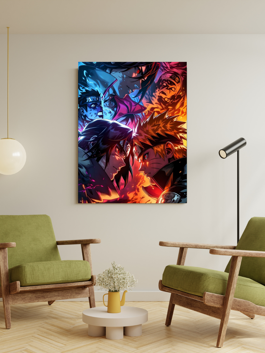 Naruto & Sasuke Acrylic Poster