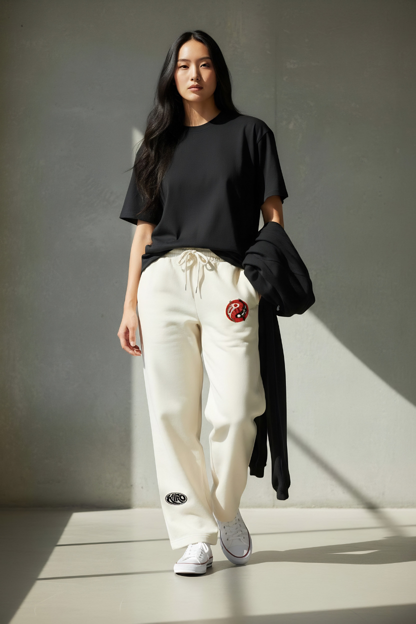 Nishikigoi Print Unisex Sweatpants –Terry Cotton