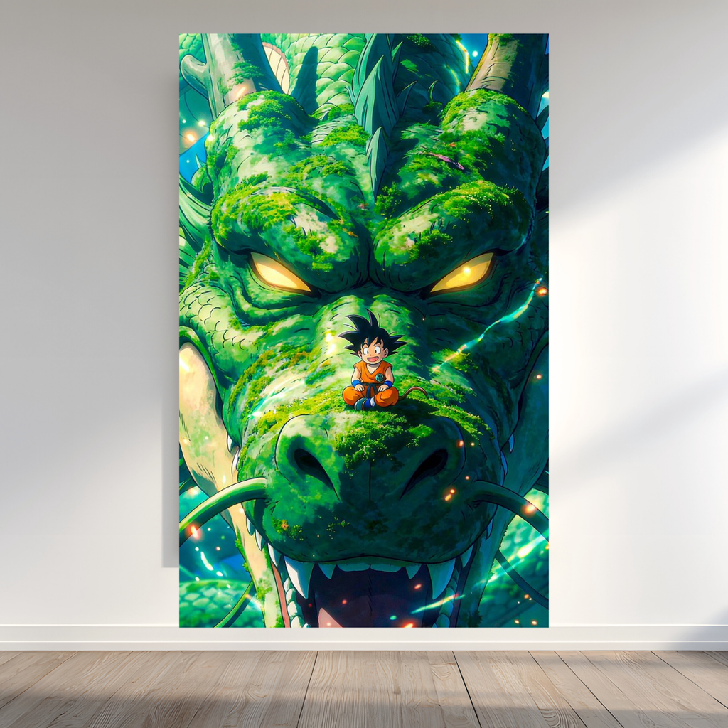 Dragon Ball Shenron Metal Poster