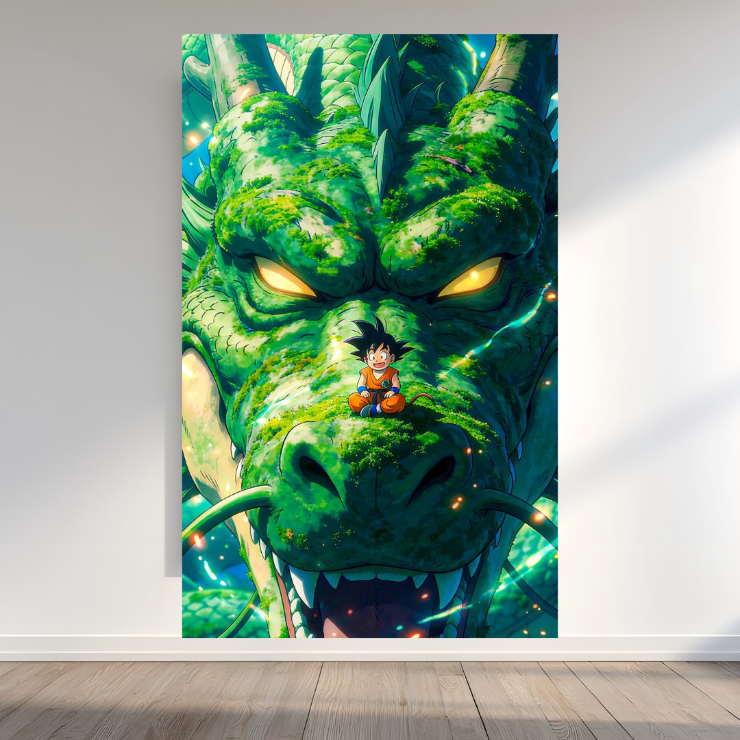 Dragon Ball Shenron Metal Poster