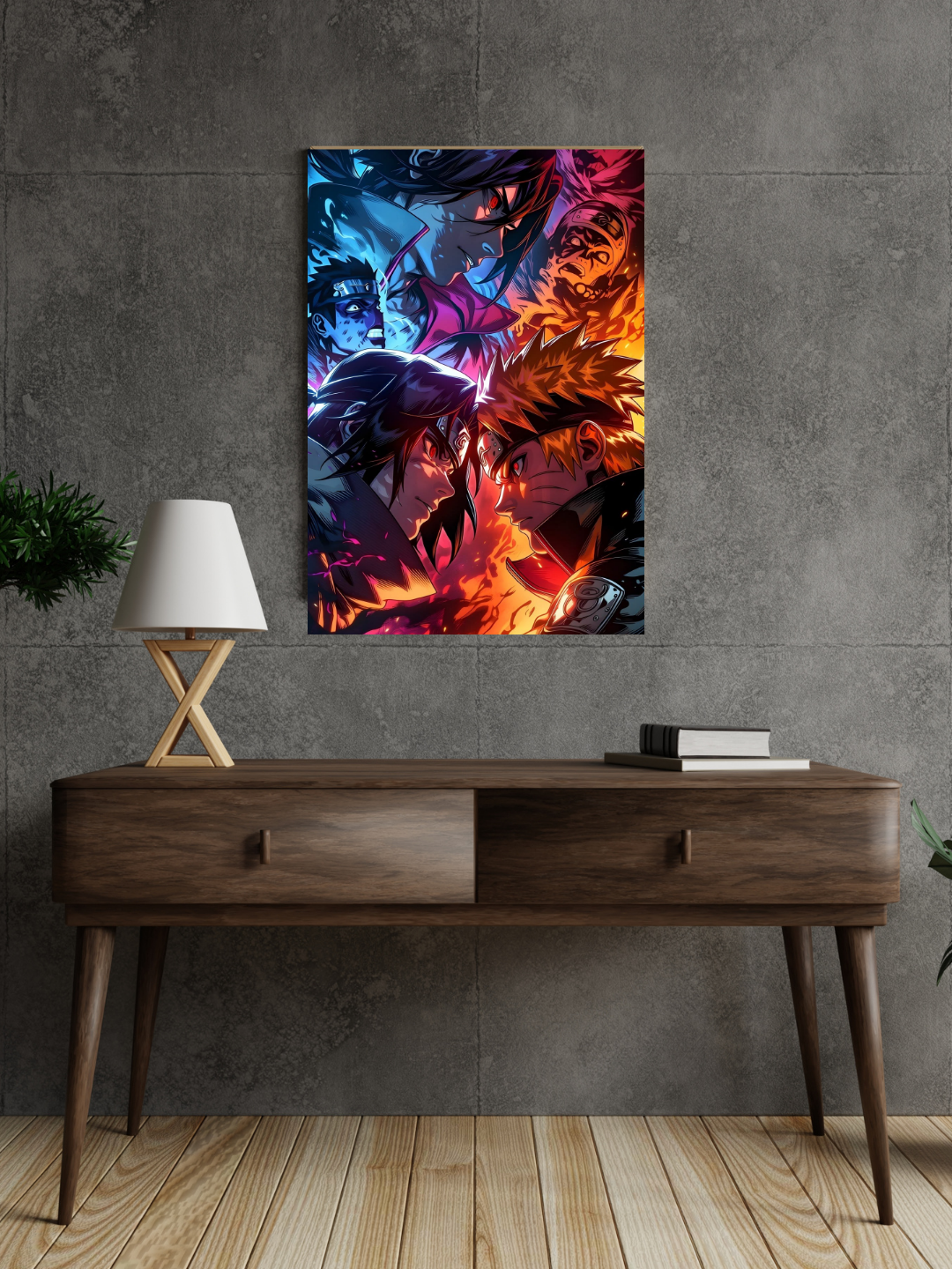 Naruto & Sasuke Acrylic Poster