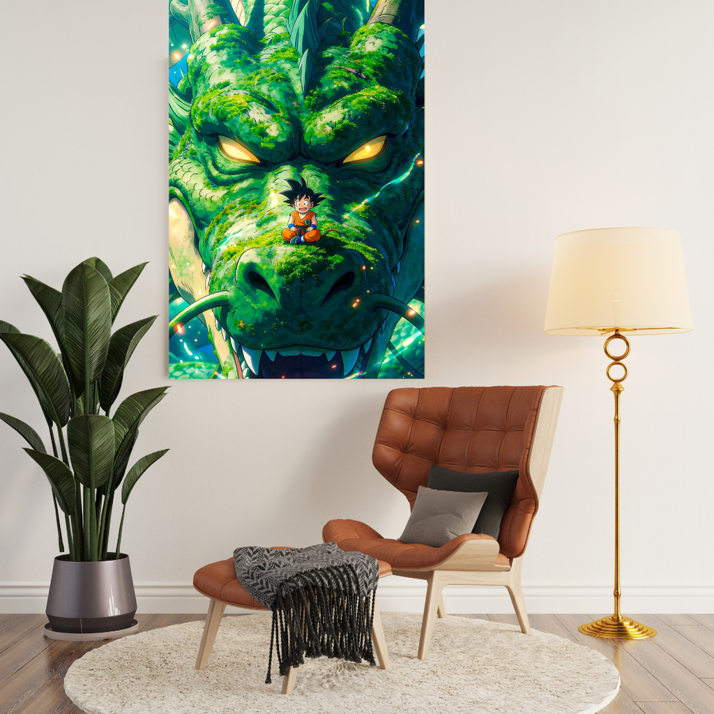 Dragon Ball Shenron Metal Poster