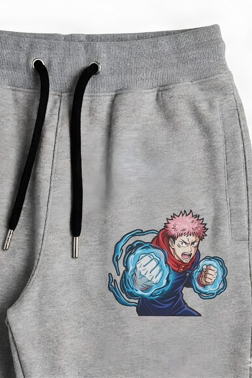 Kairo x Jujutsu Kaisen – Yuji & Gojo Unisex Joggers | 100% Cotton