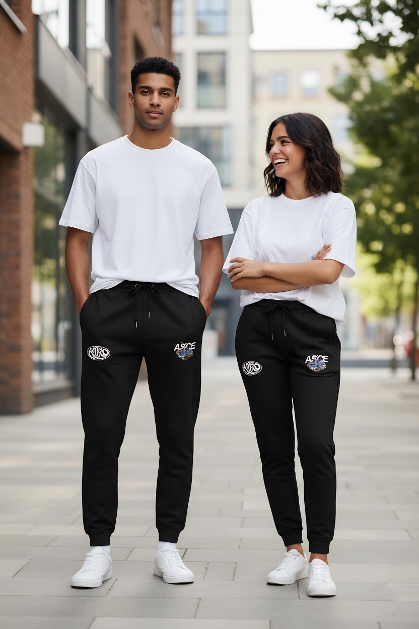 Kairo A$CE Graphic Unisex Joggers – Premium Cotton Streetwear