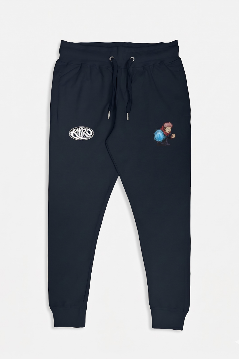 Kairo x Jujutsu Kaisen – Yuji & Gojo Unisex Joggers | 100% Cotton