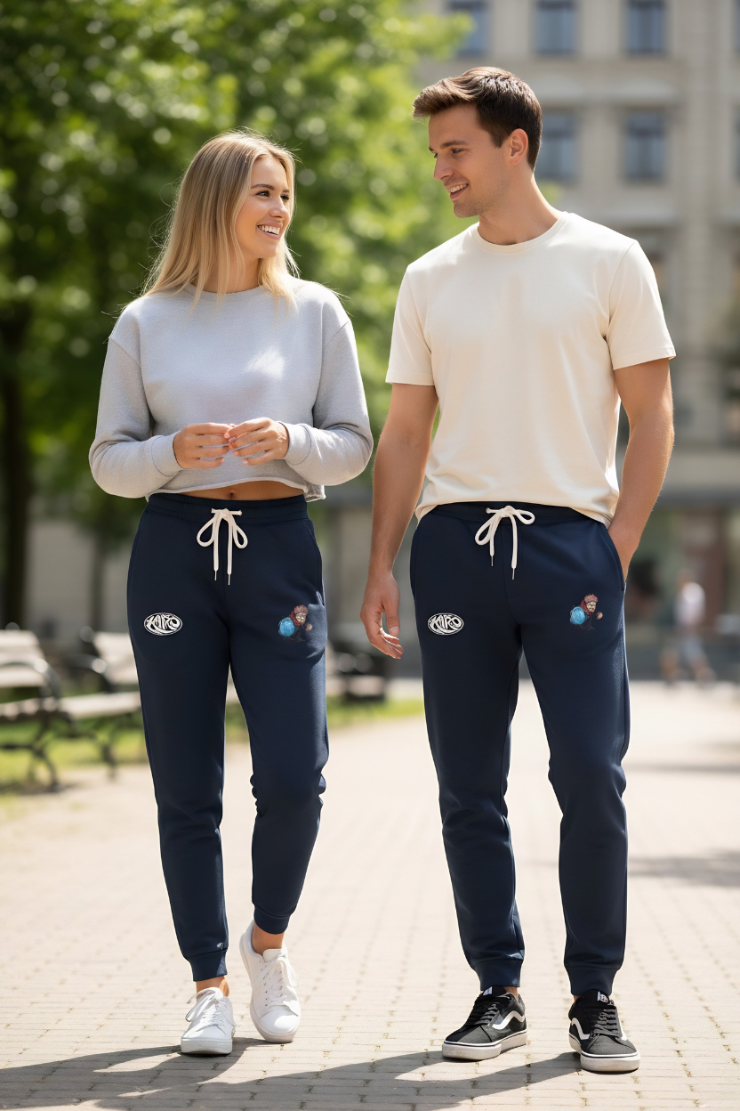 Kairo x Jujutsu Kaisen – Yuji & Gojo Unisex Joggers | 100% Cotton