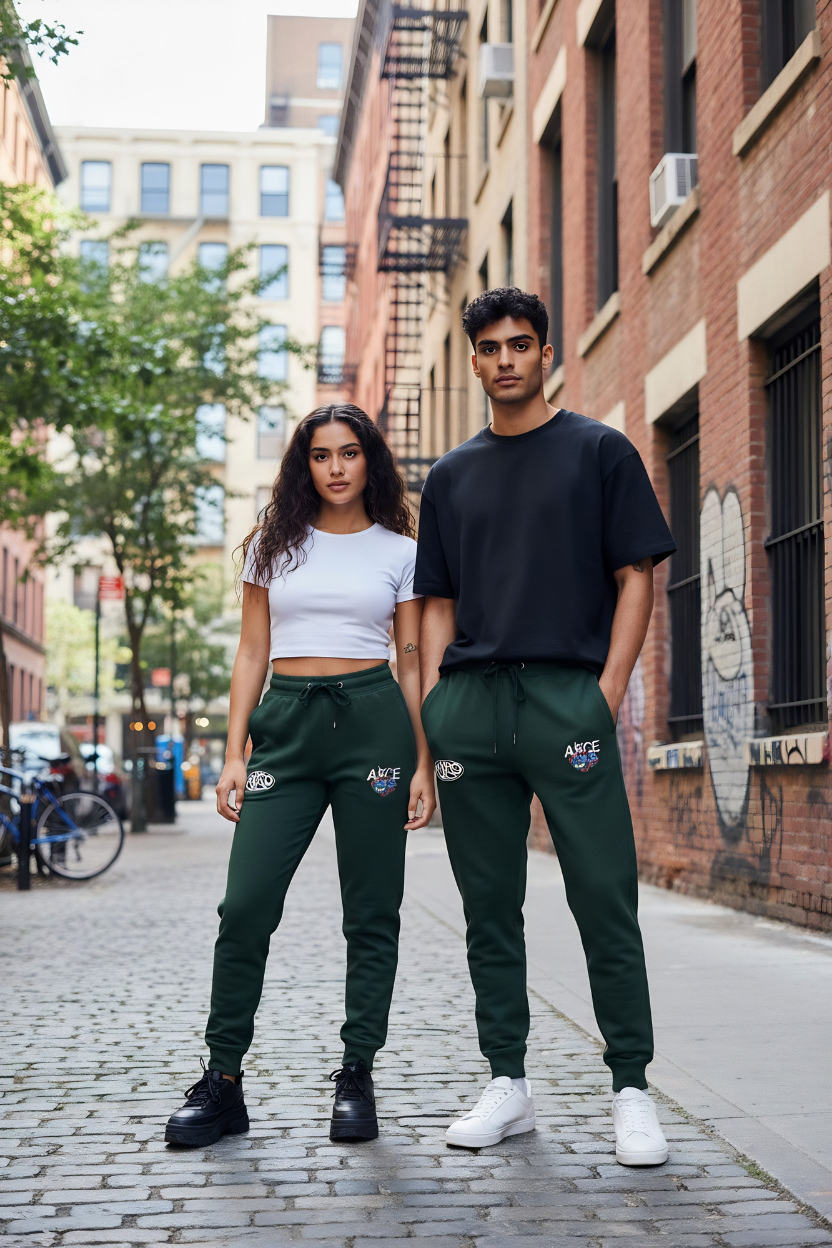 Kairo A$CE Graphic Unisex Joggers – Premium Cotton Streetwear