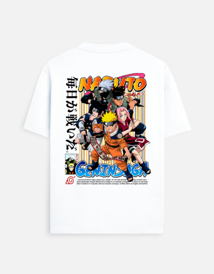 Naruto Genin Squad Tee – Kairo Anime Streetwear