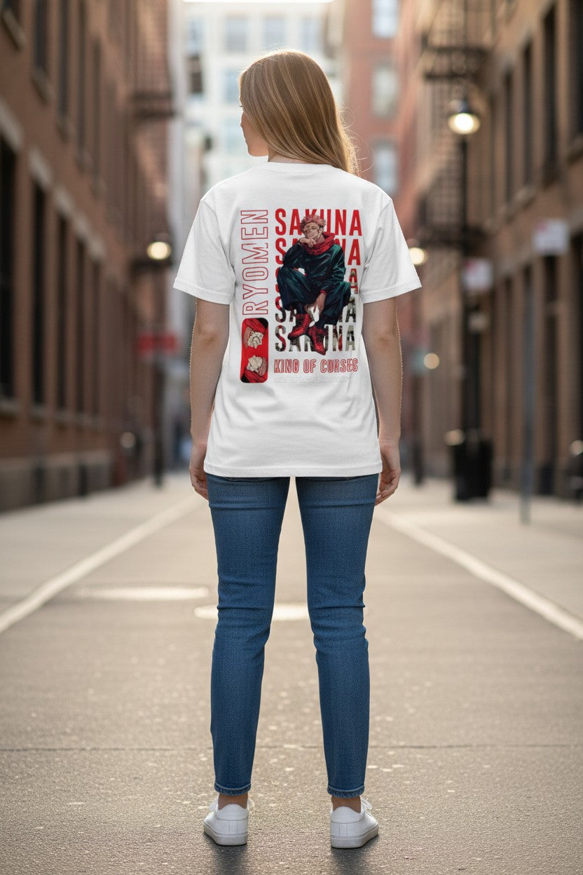 Sukuna King of Curses Tee – Kairo Anime Streetwear