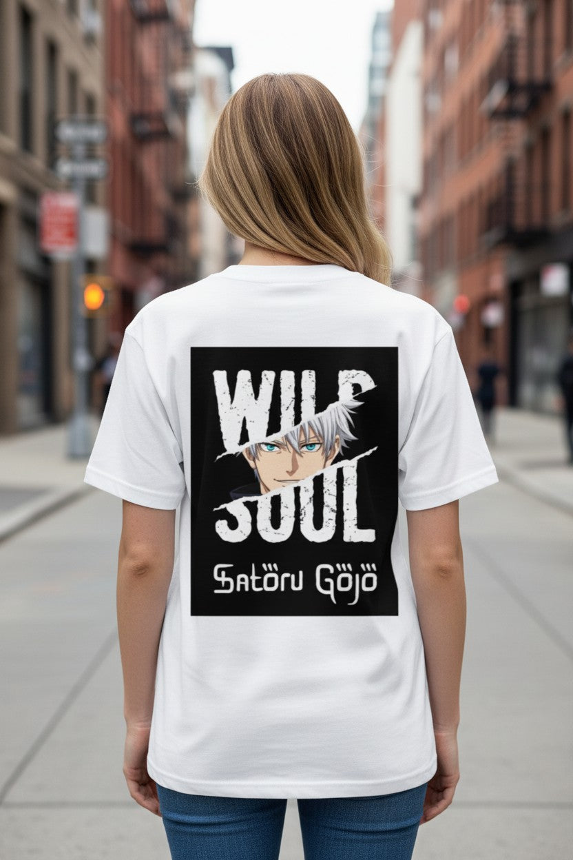 Gojo Wild Soul Tee – Kairo Jujutsu Kaisen Streetwear