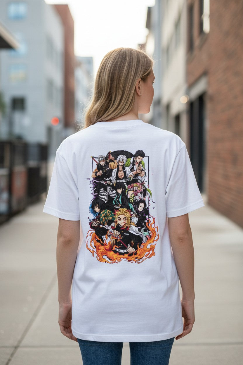 Demon Slayer Hashira Squad Tee – Kairo Anime Streetwear