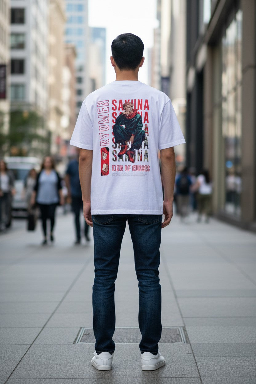 Sukuna King of Curses Tee – Kairo Anime Streetwear