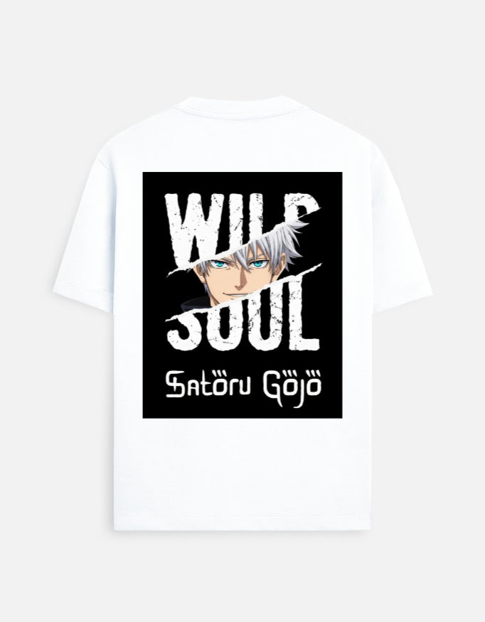Gojo Wild Soul Tee – Kairo Jujutsu Kaisen Streetwear