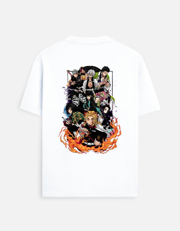 Demon Slayer Hashira Squad Tee – Kairo Anime Streetwear