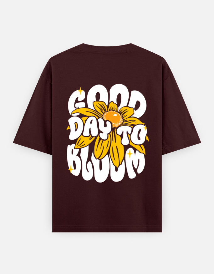 Good Day to Bloom Oversized Tee – Kairo Streetwear