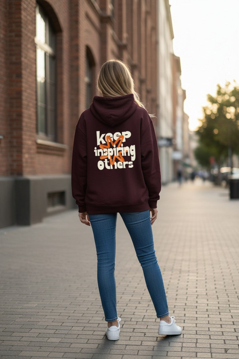 Keep Inspiring Others Heavyweight Hoodie – Premium Streetwear | Kairo