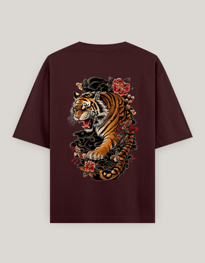 Intense Tiger Oversized Tee – Kairo Japanese Streetwear