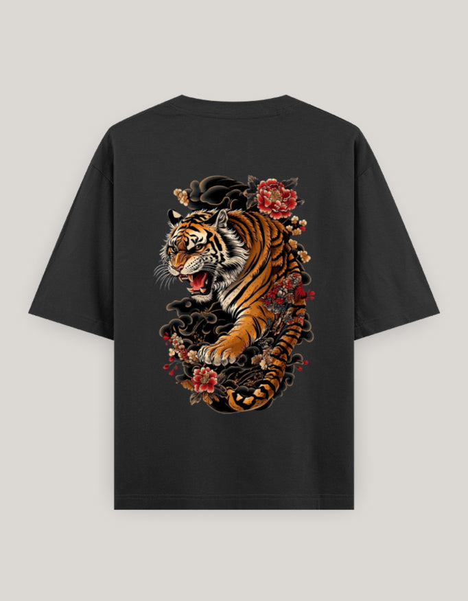 Intense Tiger Oversized Tee – Kairo Japanese Streetwear