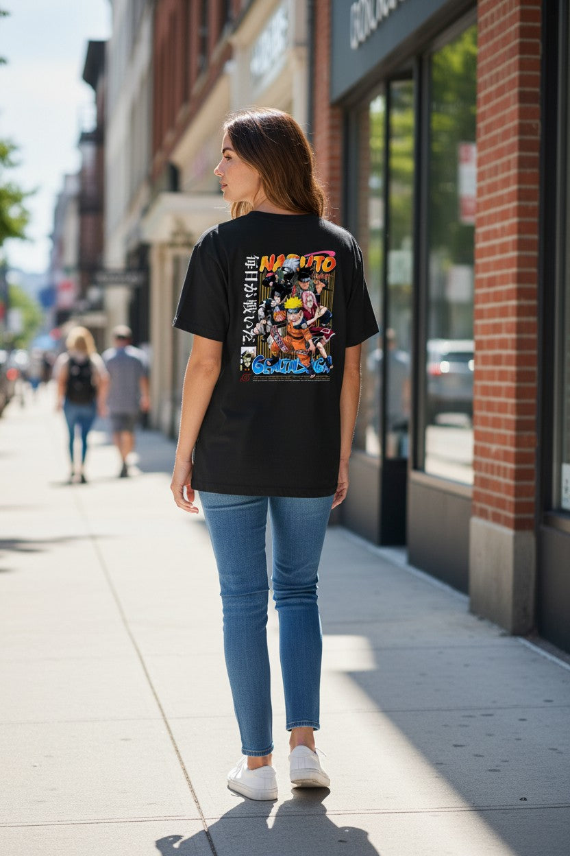 Naruto Genin Squad Tee – Kairo Anime Streetwear