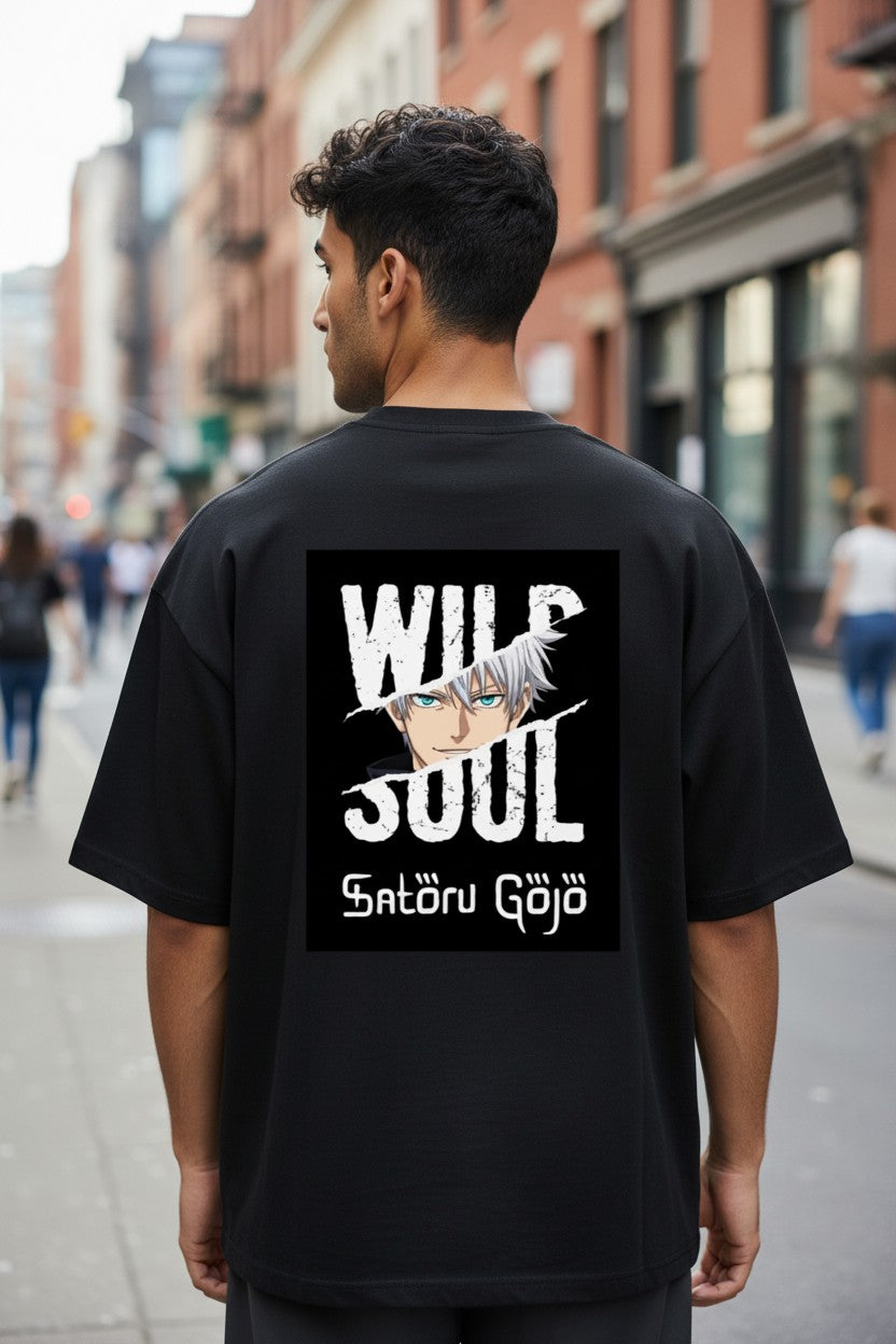 Gojo Wild Soul Tee – Kairo Jujutsu Kaisen Streetwear