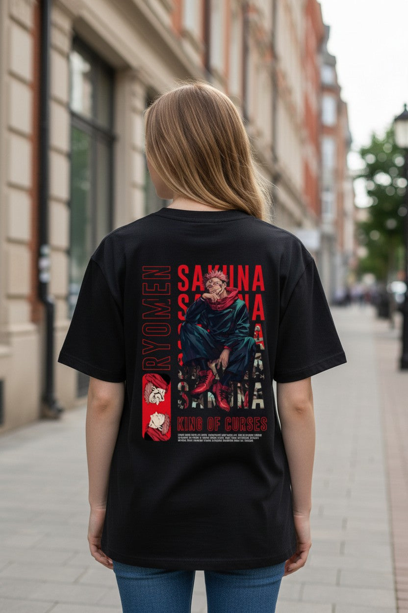 Sukuna King of Curses Tee – Kairo Anime Streetwear