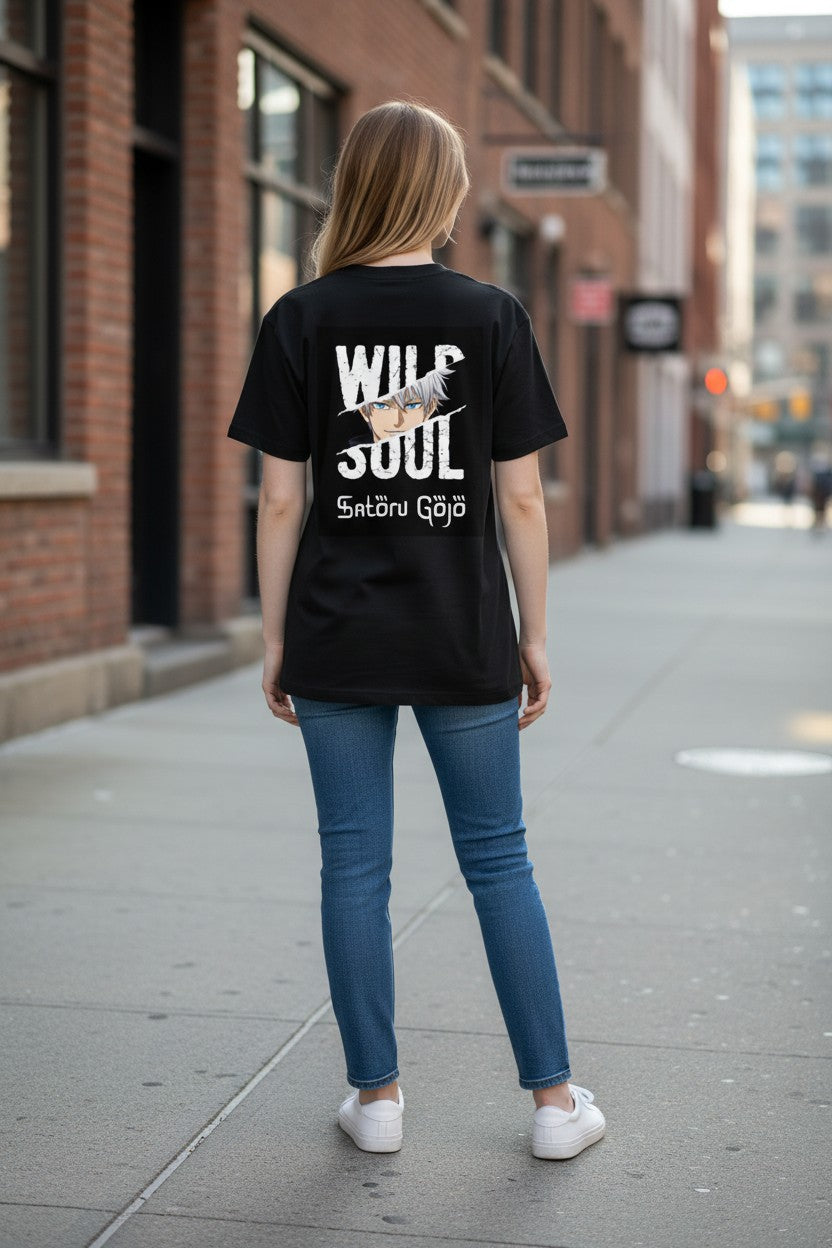 Gojo Wild Soul Tee – Kairo Jujutsu Kaisen Streetwear