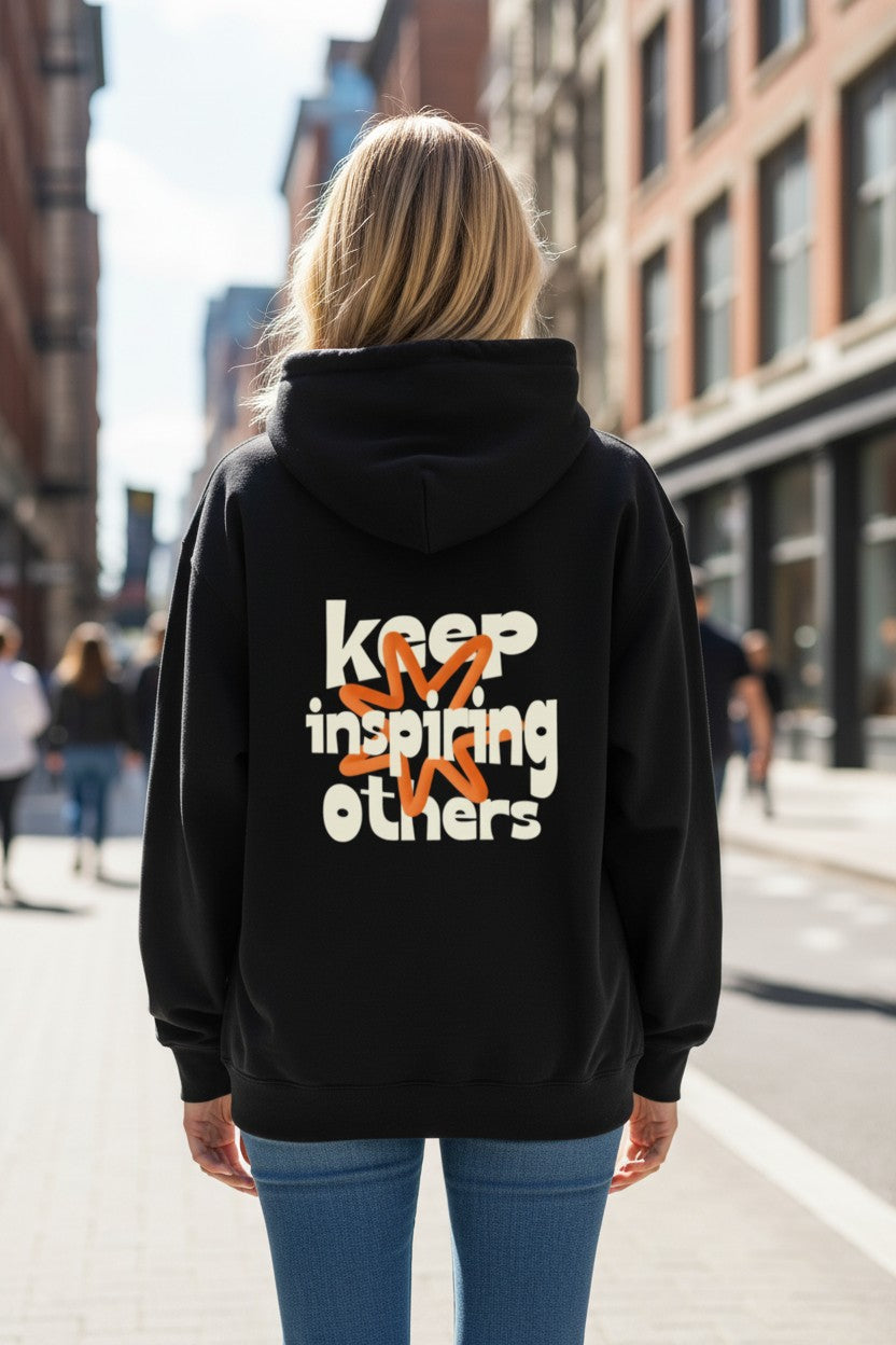 Keep Inspiring Others Heavyweight Hoodie – Premium Streetwear | Kairo