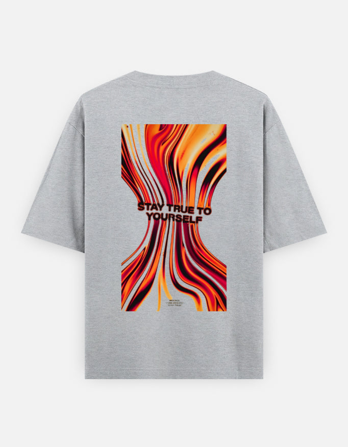 Never Look Back Oversized Tee – Kairo Streetwear