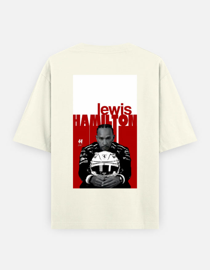 Lewis Hamilton 44 Oversized Tee – Kairo F1 Streetwear