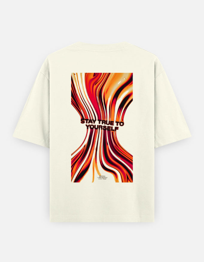 Never Look Back Oversized Tee – Kairo Streetwear