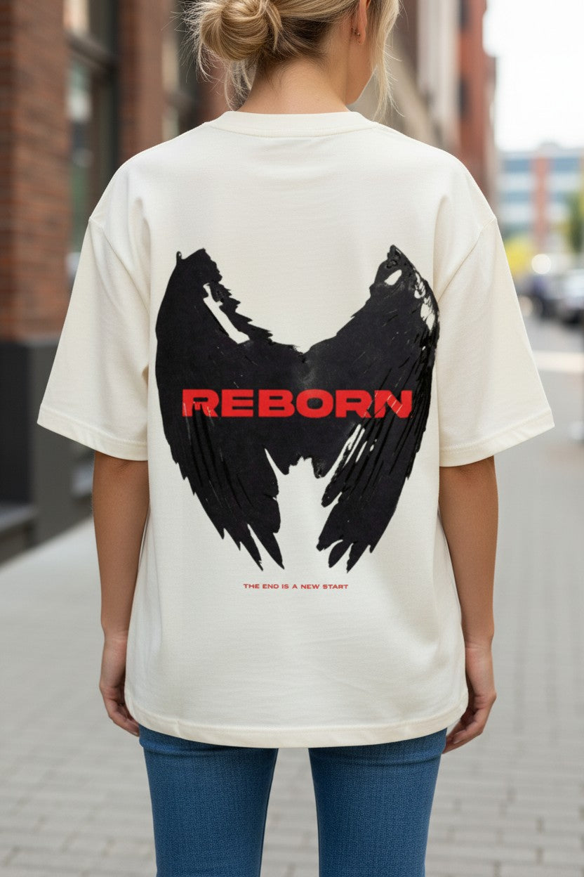 Reborn Oversized Tee – Kairo Streetwear