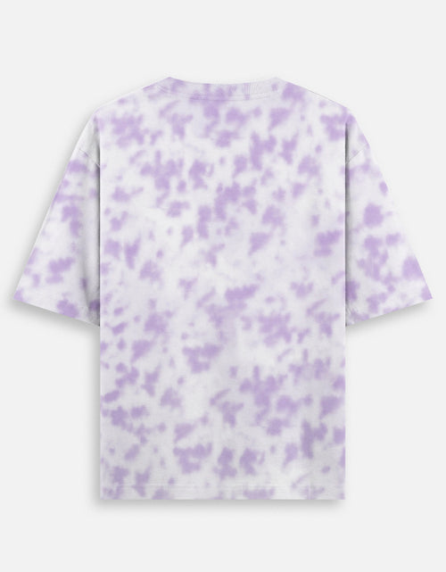 Acid Wash Tie-Dye Oversized Tee – Golden Yellow | Kairo Streetwear