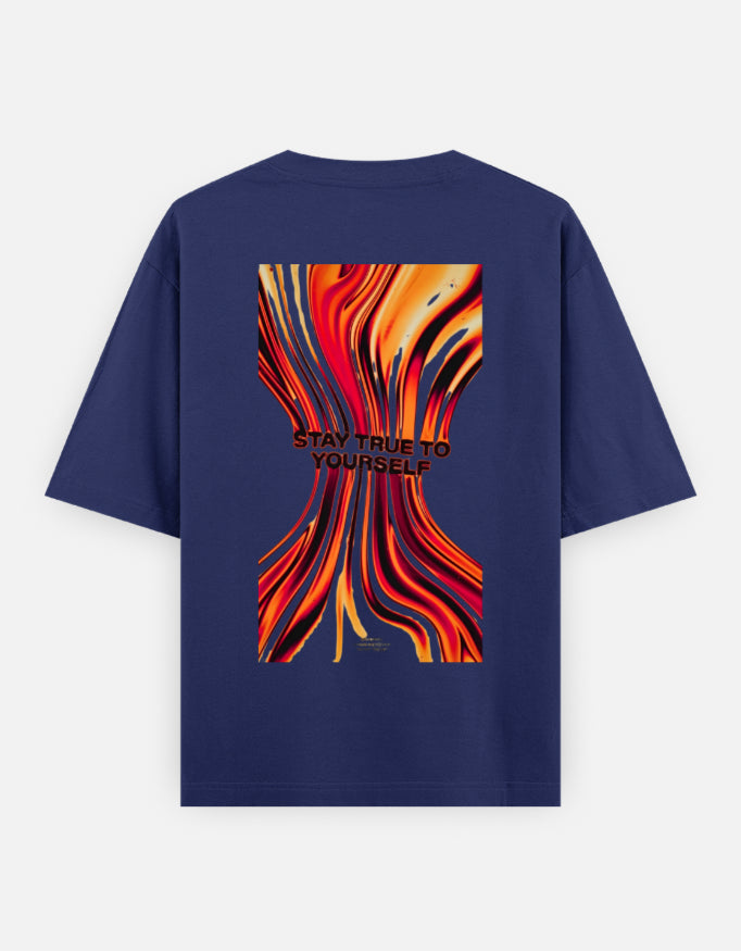 Never Look Back Oversized Tee – Kairo Streetwear