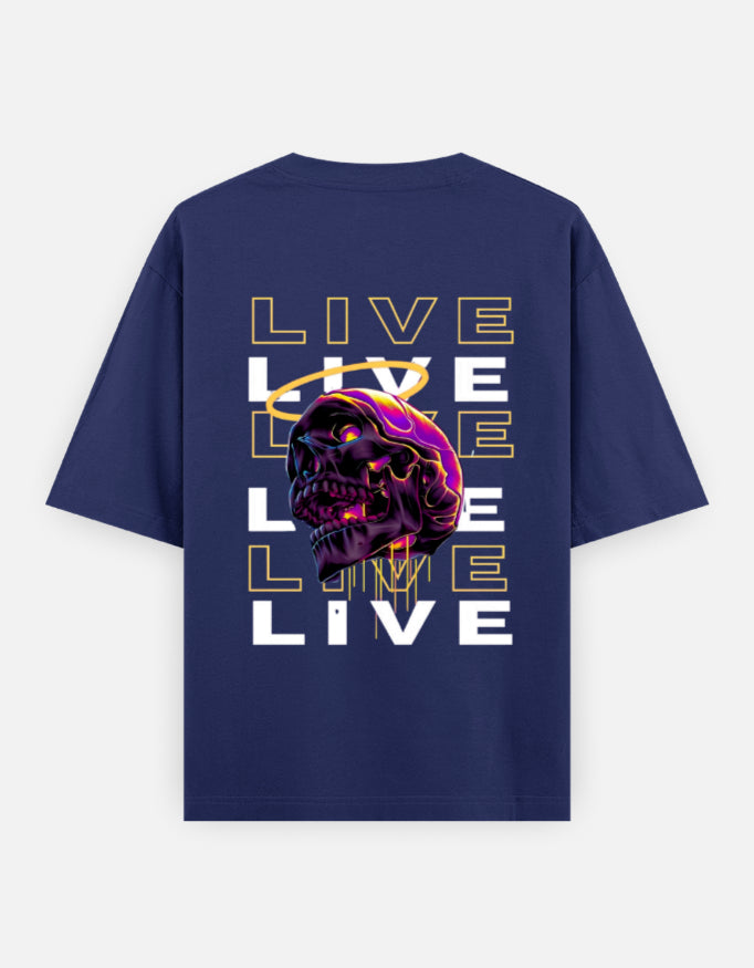 Live Skull Oversized Tee – Kairo Streetwear