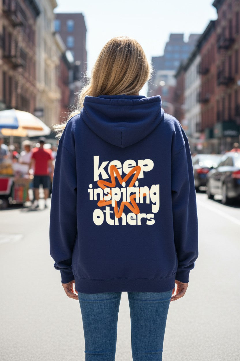 Keep Inspiring Others Heavyweight Hoodie – Premium Streetwear | Kairo