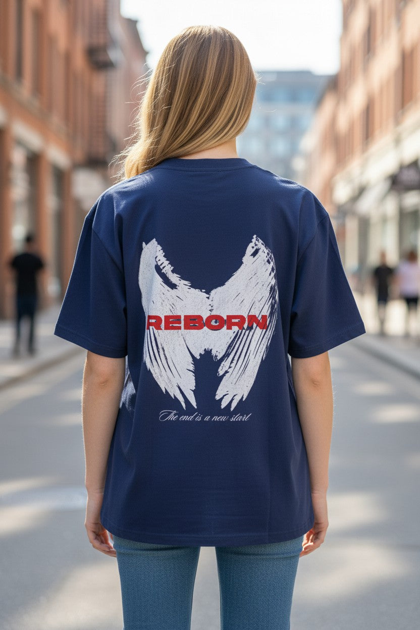 Reborn Oversized Tee – Kairo Streetwear