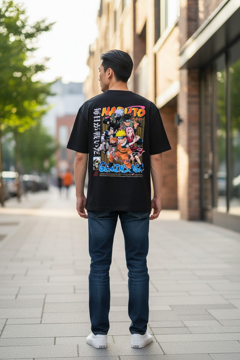 Naruto Genin Squad Tee – Kairo Anime Streetwear