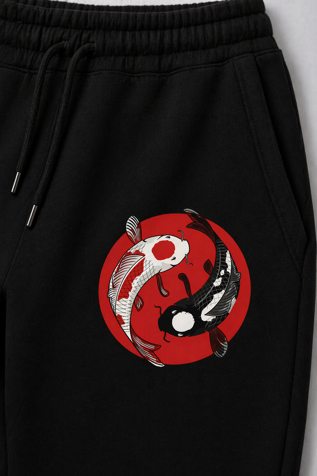 Nishikigoi Print Unisex Sweatpants –Terry Cotton