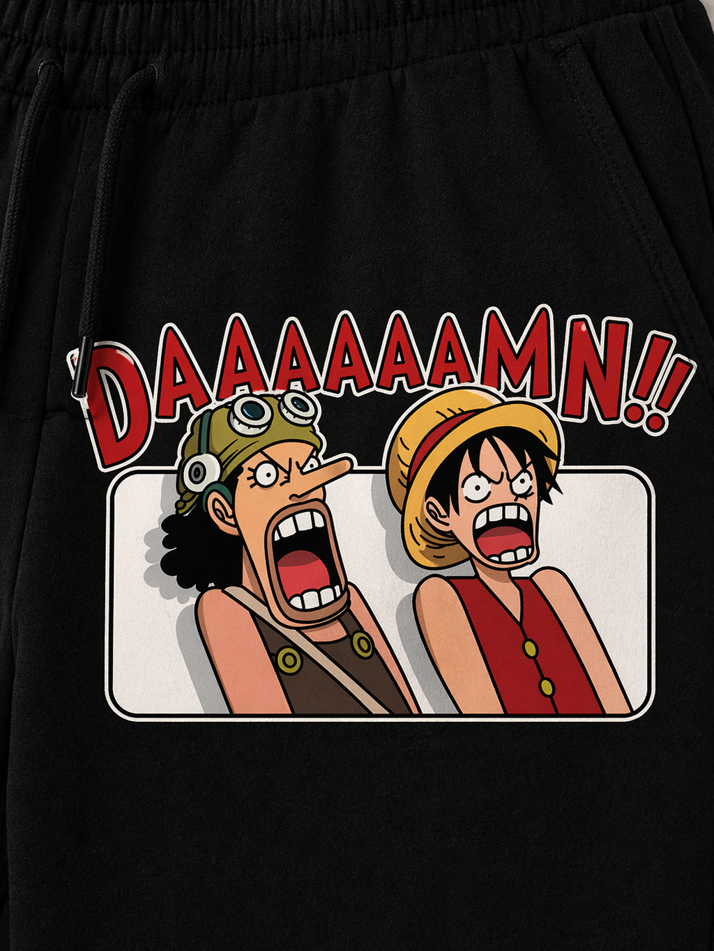 One Piece DTF Print Sweatpants