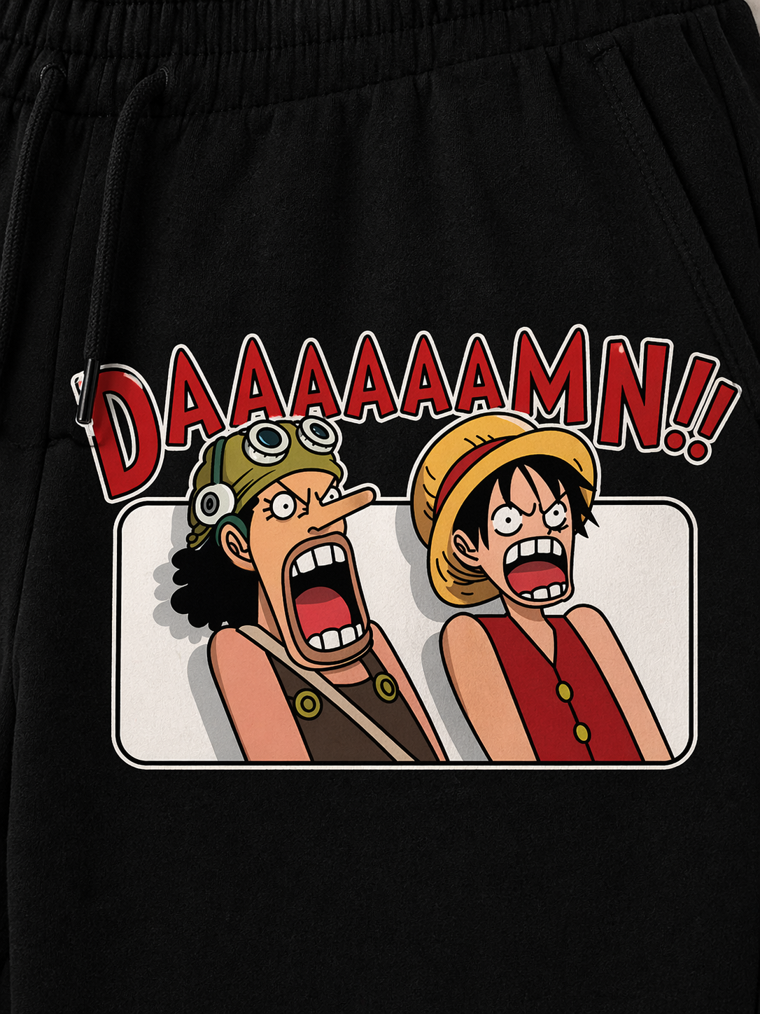 One Piece DTF Print Sweatpants