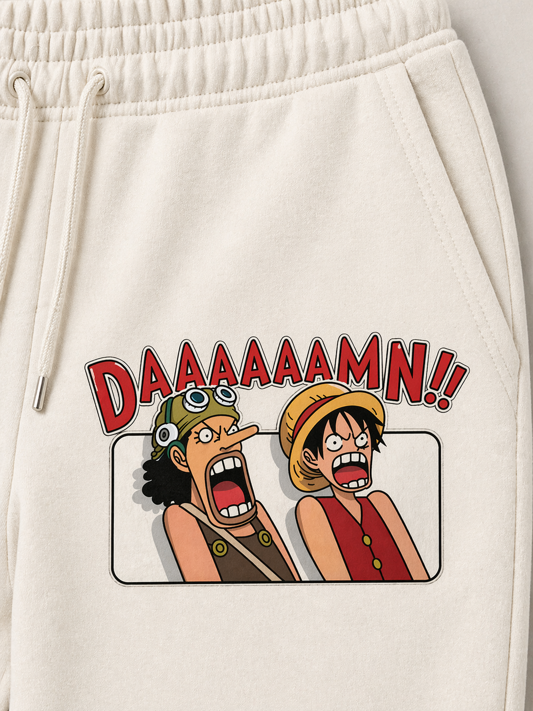 One Piece DTF Print Sweatpants